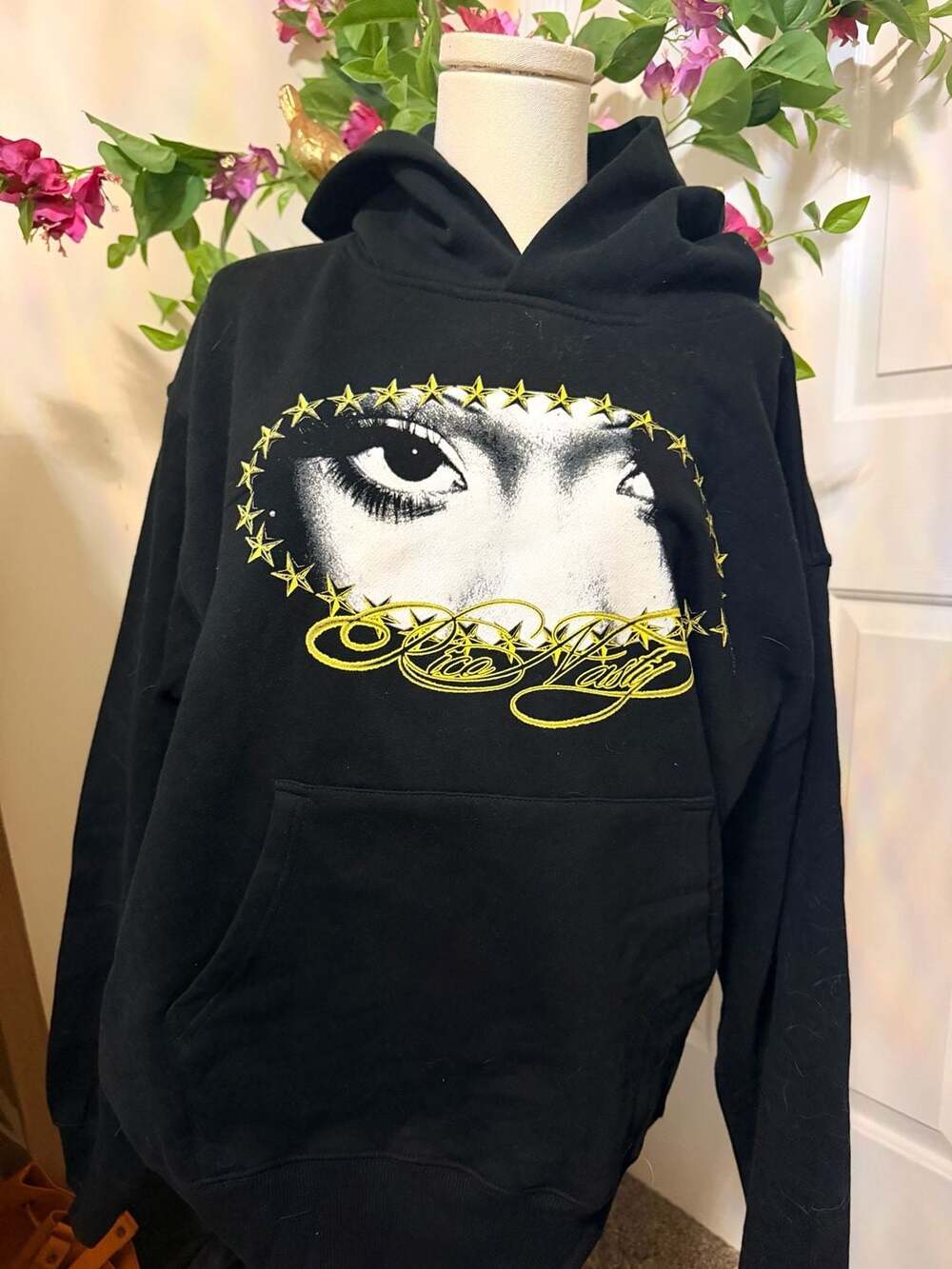 Rico Nasty Lethal Tour Hoodie Size M Black